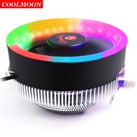 Wholesale RGB Pin Cooling Fan Heatsink CPU Cooler Radiator For Intel Socket LGA AMD AM4 AM3 AM2 Fans Coolings