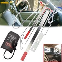 Wholesale Universal Car Door Emergency Opening Key Professional Hand Tool Sets Lost Lock Out Unlock Open Tools Kit Air Pump Auto Styling Parts Vehicle Set