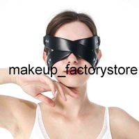 Wholesale Massage Sex Lady Mask Crossover Design Black Simplicity Wommen Face Shield Fantasy Fetish Cosplay Masquerade Adult Couple Game Store