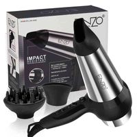 Wholesale hair dryer ENZO W Professional Hair Dryer Ionic Powerful Smoothing Blow Brush Travel with Diffuser dressing Device