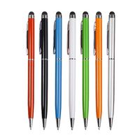 Wholesale Ballpoint Pens Fashion Metal School Office Ball Gel Pen Gift For Writing Creative Stylus Touch Stationery Souvenirs