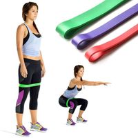 Wholesale Resistance Bands Natural Latex Expander Power Yoga Rubber Loop Fitness Elastic Pilates Sport Workout Equipment