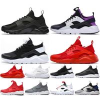 Wholesale Newest Huarache running shoes mens womens Triple White Black Red Grey Blue Purple designer Huaraches boys girls Man outdoor Trainers sports Sneakers