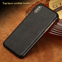Wholesale Genuine Litchi Grain Leather phone Case For LG Stylo Stylo V30 V40 V50 G4 G5 G6 G7 G8 ThinQ Q6 Plus Luxury Back Cover