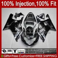 Wholesale Injection Mold For SUZUKI GSXR CC GSXR600 K1 Body No GSXR750 GSXR CC CC GSXR GSX R750 OEM Fairing grey black blk