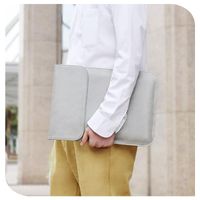 Wholesale Briefcases PU Leather Laptop Sleeve Bag For Women Men Trendy Female Pouch Macbook Pro Air M1 Inch Notebook Briefcase Cover
