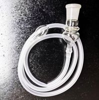 Wholesale Clear Glass Vaporizer Whip for Replacement Diameter mm Snuff Snorter Vaporizer Hose Inch Long Pipe Parts Cleaner Mouth Tips zeusart shop