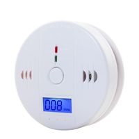 Wholesale Alarm Systems Carbon Monoxide Detectors Home Security dB Warning High Sensitive LCD Poelectric Independent CO Gas Sensor Poisoning
