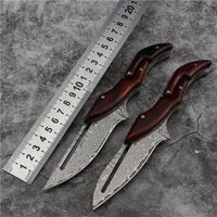 Wholesale apricot knife vg10 tactical hunting knife mechanical folding fixed blade external use camp edc pocket defense tools
