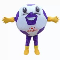 Wholesale Halloween Football Mascot Costume Cartoon Anime theme character Christmas Carnival Party Fancy Costumes Adults Size Birthday Outdoor Outfit