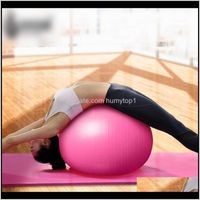 Wholesale Mats Outdoors1 Set Fitness Ball Non Slip Towel Yoga Mat Aessory Home Sports Supplies For Women Men Drop Delivery Iidvh