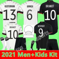 Wholesale 2021 Man Female Kids kit soccer jersey youth HUMMELS KROOS DRAXLER REUS MULLER GOTZE KIMMICH football shirt uniform