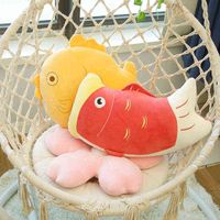 Wholesale 45CM New Exquisite And Cute Japanese Style Plush Cushion Kawaii Plush Mountain Fish Pig Doll Home Office Decoration Holiday Gift G1224