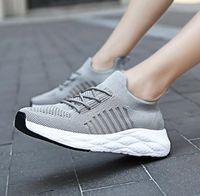 Wholesale EY895 Men s Sneakers Shoes Breath Leather High Quality Mesh Men Discount Lightweight PU Trainer Casual Walking Grey White Black EU39