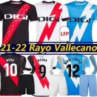 Wholesale 21 Rayo Vallecano FALCAO soccer jerseys ISI UNAI LÓPEZ SERGI GUARDIOLA FRAN GARCÍA RODRIGUES ÓSCAR TREJO BEBÉ home away third rd Kits sock Full sets uniforms