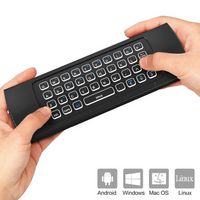 Wholesale MX3 Backlight Wireless Keyboard With IR Learning G Remote Control Fly Air Mouse LED Backlit Handheld For Android TV Box