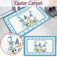 Wholesale Carpets Easter Welcome Door Mat Household Carpet Decoration Living Room Corridor Kitchen Carpet