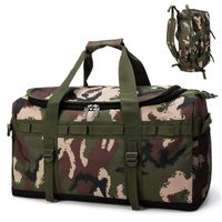 Wholesale Duffel Bags L Multifunction Luggage Men Camouflage Travel Outdoor Back Pack Large Capacity Durable Climbing Duffle Shoulder Bag S037