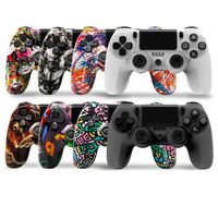 Wholesale Camouflage Controller for PS4 Four Generations Vibration Joystick Gamepad Wireless Game Controllers Colors Optionala01a25
