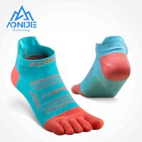 Wholesale 3 Pairs AONIJIE E4801 E4802 Ultra Run Low Cut Athletic Five Toe Quarter Socks Toesocks For Running Marathon Race Trail