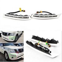 Wholesale Auto Tech White LED Daytime Running Lights Driving DRL for Nissan Patrol