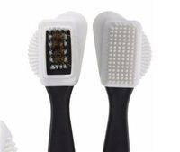 Wholesale Black Side Cleaning Brush For Suede Nubuck Boot Shoes S Shape Shoe Cleaner Shoes Renovation Cleaning Care V2