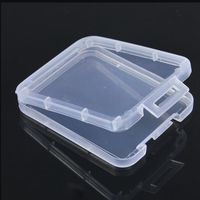 Wholesale Protection Case Card Container Memory Boxs CF Tool Plastic Transparent Storage Easy To Carry LX4651 Boxes Bins