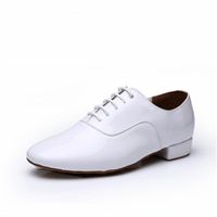 Wholesale Brand Men Latin Dance Shoes Modern Men s Ballroom Tango Sneaker Jazz Back White Fashion Large Size Clothing Boy Dress