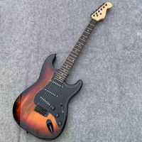 Wholesale New Arrival Strings Tobacco Sunburst Electric Guitar with Floyd Rose Rosewood Fretboard