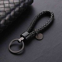 Wholesale Keychains General woven leather rope key Volkswagen mens simple car pendant ring