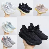 Wholesale Designers Kids Shoes Toddlers Trainers v2 Clay Black Triple White Antlia Children Sneakers Boys Girls Athletic Outdoor Shoe Size