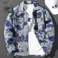 Wholesale Men Denim Jacket Fashion Boys Wear Casual Coat Fall Clothes Style Handsome Spring and Autumn New Leisure