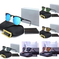 Wholesale Fashion classic sunglasses for men and women luxurys design high quality TR metal frame high definition glass lens driving outdoor sun glasses