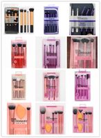 Wholesale Makeup Brush Kit Collection Real Essential Face Eyes Make Up Brushes Set in Eyeshadow Powder Foundation Cosmetics Applicated Tool kits