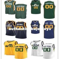 Wholesale basketball Cheap Custom Jersey customize Any number any name Stitched Personalized Blue Yellow Green White Mens Youth Women vest Jerseys