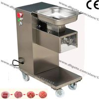 Wholesale 500KG H Stainless Steel mm mm Customized Blade v v Electric Commercial Fresh Meat Slicer Cutter Processing Machine