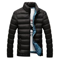 Wholesale FTLZZ Autumn Winter Jackets Parka Men Warm Outwear Casual Slim s Coats Windbreaker Quilted M XL