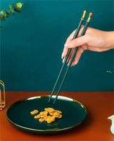 Wholesale NEWWholesale Premium Reusable Chopsticks for Sushi Japanese Matte Anti slip Chop Sticks Dishwasher Safe Inch GWF12346