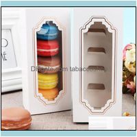 Wholesale Cupcake Bakeware Kitchen Dining Bar Home Garden Cups Pastry Packaging Der Box Window Aron Box Cake Gift W9965 Drop Delivery Oitm