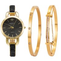 Wholesale Wristwatches Strap Diamond Ladies Watch Waterproof Women s Fashion All Match Exquisite Bracelet Combination