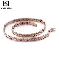 Wholesale Korean classic versatile men s bracelet magnet Bracelet rose gold necklace