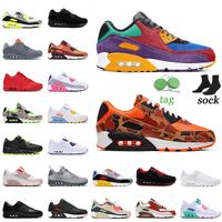 Wholesale 2021 Air Max Men Women Designer Casual Running Shoes Platform Sneakers Viotech Purple Triple Black Mesh Valentines Day Breathable Sport Athletic Trainers