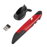 Wholesale Mice Mini GHz USB Wireless Mouse Optical Ergonomic Design Pen Adjustable DPI For Laptops Desktops Computer