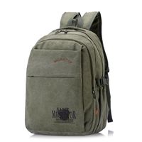 Wholesale Backpack Outdoor Travel Luggage Army Bag Canvas Hiking Camping Tactical Rucksack Men Military Solid Color
