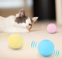 Wholesale Funny Interactive Cat Toys Smart Touch Sound Ball Catnip Pet Training Supplies Simulation Squeaker Products Toy For Cats