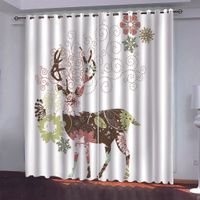 Wholesale customize D Curtain animal For Living Room Bedroom Window Treatment Thermal curtains