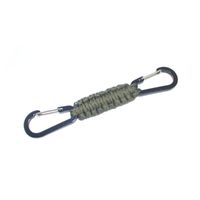 Wholesale Cords Slings And Webbing Multifunctional Outdoor Umbrella Rope Hook D Carabiner Key Chain Fast With Steel Wire HinKing