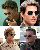 Wholesale Classic Men Army MILITARY Pilot Style Polarized Sunglasses Top Metal Quality Brand Design Sun Glasses UV400