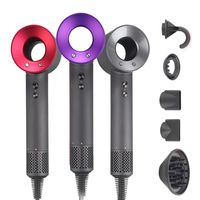 Wholesale Electric Hair Brushes Dryer Negative Ionic Blow Leafless Professional Powerful Hairdryer Travel Homeuse Cold Wind With Diffuser