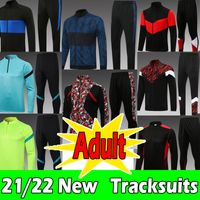 Wholesale 21 soccer tracksuit AC jersey leeds football training suit kit futbol Adult Hommes jacket Long sleeves Survetement Sportswear